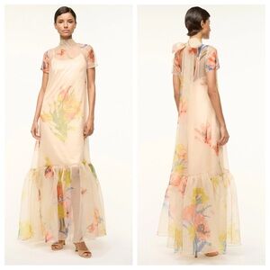 NWT Staud Calluna Dress in First Bloom Day Size S